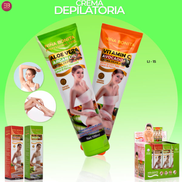 Crema depilatoria niña bonita