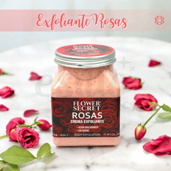 Exfoliante 500gr Flower Secret