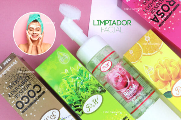 Limpiador facial con cepillo