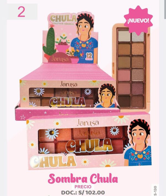 Paleta de sombras Chula