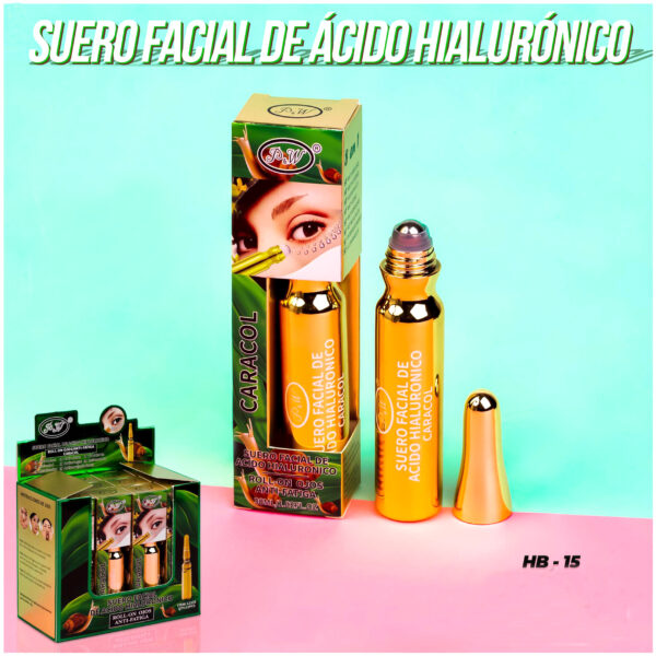 Suero para las ojeras con acido hialuronico